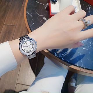 SALE BỎ MẪU ĐỒNG HỒ NỮ CAO CẤP RODAL DÂY LƯỚI VIỀN ĐÁ RƠI
