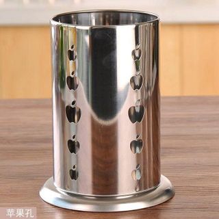 ỐNG ĐỰNG ĐŨA MUỖNG HÌNH TÁO INOX