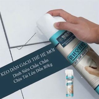 Keo dán gạch chịu tải lên đến 80kg dán gạch tường, sàn nhà vệ sinh, nhà tắm, phòng khách, sân vườn