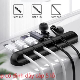 Kẹp cố định dây cáp 5 lỗ