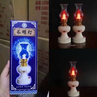 ĐÈN THỜ DÙNG PIN MÀU TRẮNG THIÊN CHÚA GIÁO