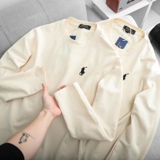 Áo Tay dài nam Basic.  Chất vải cotton 4 chiều mịn đẹp  Thiết kế basic in cao silicon cực đẹp dễ mặc, dễ bán