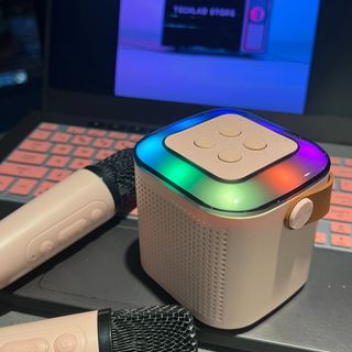 Loa Karaoke Bluetooth kèm 2 Mic K99