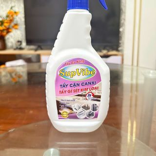 Siêu Tẩy Đa Năng Tẩy Cặn Canxi Gỉ Sét Kim Loại Vết Sơn Khô Vết Dầu Mỡ Nấm Mốc Khử Mùi Kháng Khuẩn An Toàn Cho Da Không Chất Độc Hại