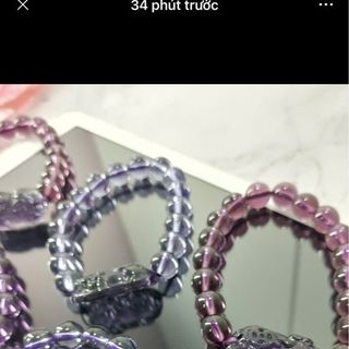Chuỗi đeo tay phong thủy màu tím