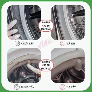 Chai Bột Tấy Mốc Gioăng Cao Su Ailla Chai 100Gr Giúp Làm Sạch Vết mốc lâu ngày