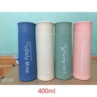 Bình Nước Giữ Nhiệt Only Mine, Love Life, Flying Self, Family In Love 400ml
