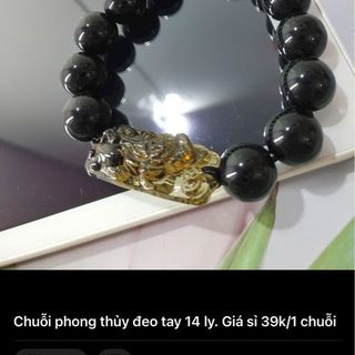 Chuỗi đeo tay phong thủy 14 ly đẹp