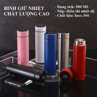 Bình giữ nhiệt hiển thị nhiệt độ 500ml