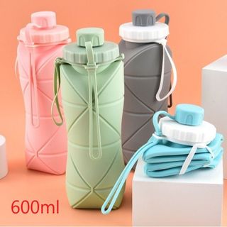 Bình nước gấp gọn Silicon 600ml