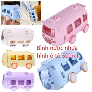 Bình nước nhựa hình ô tô 500ml
