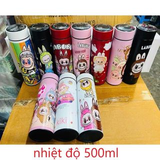 Bình giữ nhiệt LABUBU hiển thị nhiệt độ 500ml