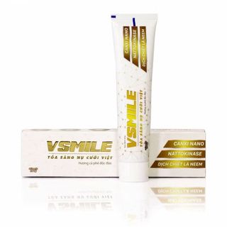 [150g] Kem đánh răng Vsmile - khử mùi hôi, cải thiện răng miệng - HƯƠNG CAPHE