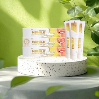 [150g] Kem đánh răng Vsmile - khử mùi hôi, cải thiện răng miệng - HƯƠNG CAPHE