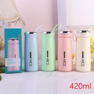 Bình nước thủy tinh NICE 420ml