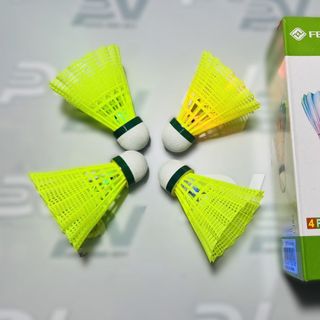 Quả cầu lông có đèn LED FEIHANG Trái Cầu Lông Phát Sáng Nhiều Màu Siêu Bền cho Luyện Tập Và Thi Đấu