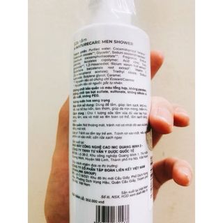 [190ml] Sữa Tắm Nam V-Naturecare – Hương Nước Hoa Nam Tính, Lưu Hương Lâu, Thành Phần Thiên Nhiên