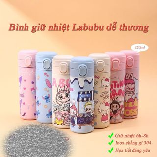Bình giữ nhiệt Labubu 420ml