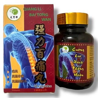 Viên uống Cường lực bách thống hoàn hỗ trợ các vấn đề về đau nhức xương khớp xuất xứ Malaysia - Hộp 30 viên - Mã số 1434