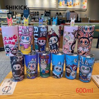 Cốc giữ nhiệt Labubu 600ml (Gắn Sticker) giá sỉ