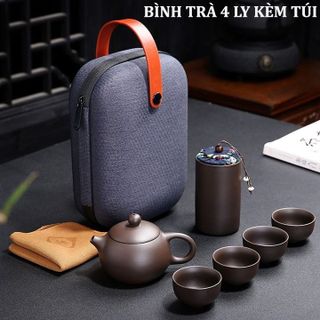 Bộ ấm chén trà Tử Sa