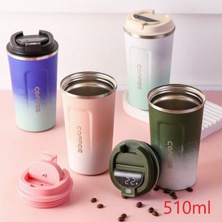Cốc giữ nhiệt Coffee Hiển thị nhiệt độ 510ml