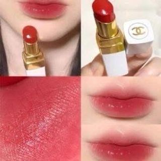 [MINI nhỏ gọn] Son nhà chị đại Chà neo .coco trắng màu đỏ gạch sang chảnh, đánh phát lên vibe quyền lực