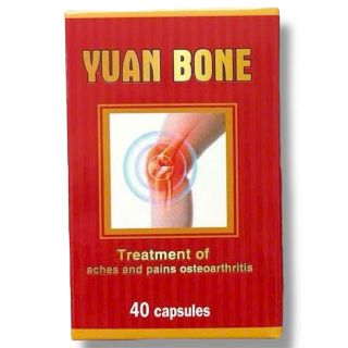 Viên uống đau nhức xương khớp Yuan Bone xuất xứ Malaysia - Hộp 40 viên - Mã số 1361