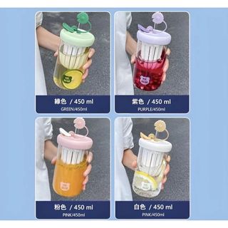 Cốc thủy tinh có lõi lọc BEAR 450ml giá sỉ