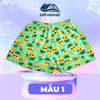 Quần Đùi Nữ Hoạ Tiết