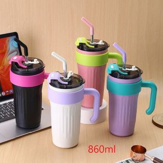 Cốc giữ nhiệt Inox quai cầm 1 màu 860ml giá sỉ