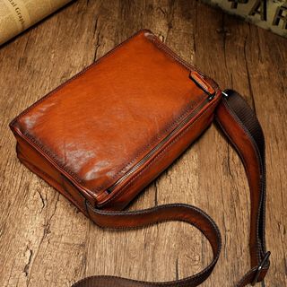 Túi đeo chéo nam da bò thật 13703
