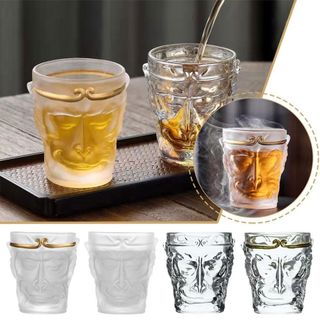 Cốc thủy tinh mặt khỉ 230ml