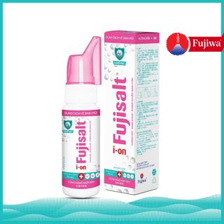 Hộp 12 Chai Xịt Mũi Ion Muối Fujisalt Chai 70ml - Dung Dịch Vệ Sinh Mũi Ion Muối Làm Sạch Sâu