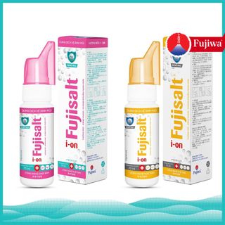 Hộp 12 Chai Xịt Mũi Ion Muối Fujisalt Chai 70ml - Dung Dịch Vệ Sinh Mũi Ion Muối Làm Sạch Sâu