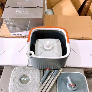 Bộ chổi lau nhà đầu vuông DV1 360 Độ Super Mop Lite