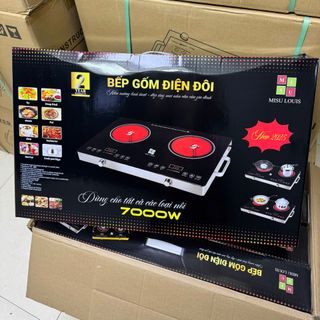 Bếp Gốm Điện Đôi MISU (Thùng 4)