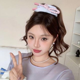 CỘT TÓC NƠ THẮT NÚT