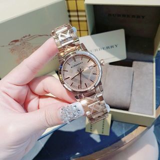 ĐỒNG HỒ NAM NỮ CAO CẤP PUBBERRY DÂY THÉP HOA VĂN SỌC