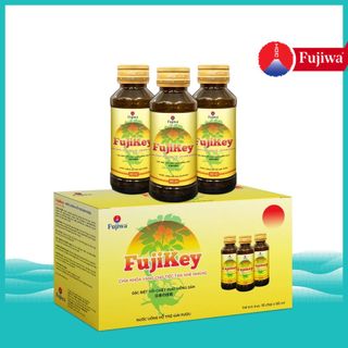 Hộp 10 Chai Nước Giải Rượu Fujiwa Chai 80ml Fujikey - Chống Đau Đầu + Say nguội sau hôm sau, Giải độc Gan nhanh chóng