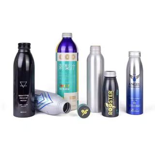 Chai nhôm đựng nước uống cứng cáp, sản xuất theo yêu cầu