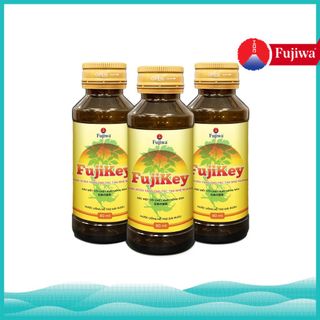 Hộp 10 Chai Nước Giải Rượu Fujiwa Chai 80ml Fujikey - Chống Đau Đầu + Say nguội sau hôm sau, Giải độc Gan nhanh chóng