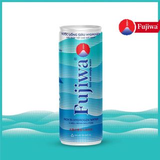 Thùng 24 Lon Nước Uống Giàu Hydrogen Cao Cấp Fujiwa Đóng Lon 330ml - Hỗ trợ tiêu hoá, Cải thiện đường ruột, Giải độc gan