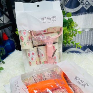Cây lăn bụi 10cm kèm 6 lõi họa tiết (20 tờ)