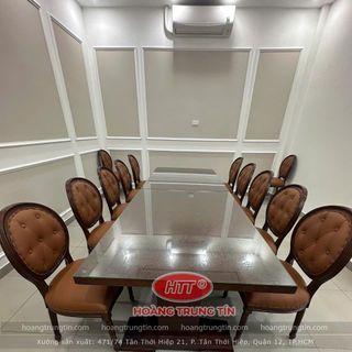 Ghế gổ nệm nhà hàng phòng lạnh giá rẻ