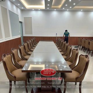 Ghế gổ nệm nhà hàng phòng lạnh giá rẻ