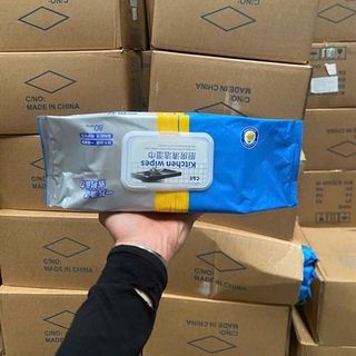Khăn Giấy Ướt Lau Bếp Loại 1 BỊCH TO (Thùng 30 bịch)