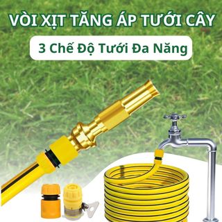 Bộ vòi tăng áp 15m