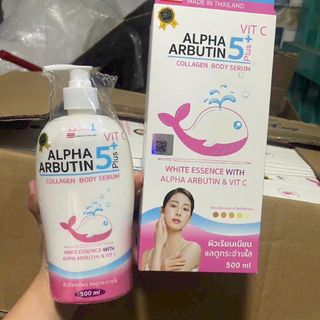 Dưỡng Thể Alpha Arbutin 5 Plus+ VIT C Collagen (500ML)