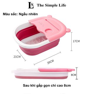 Chậu ngâm chân gấp gọn